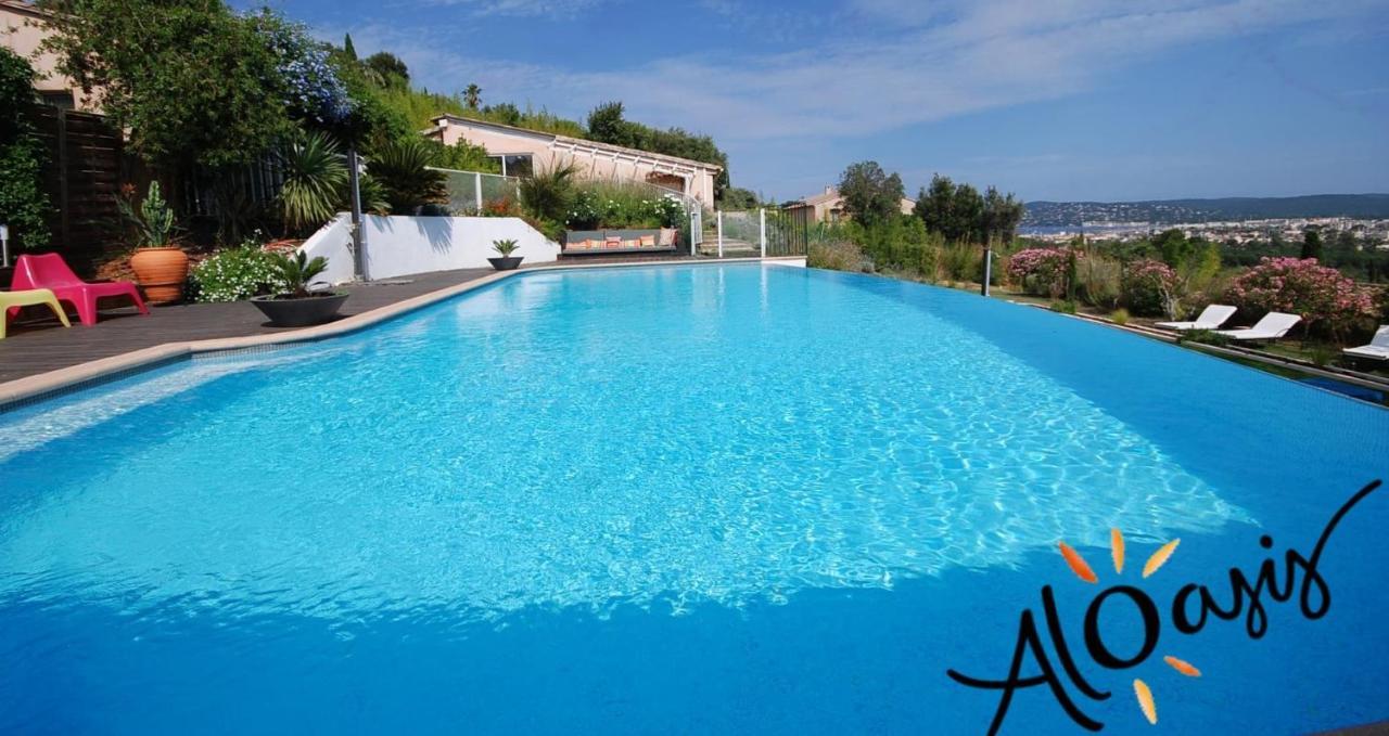Aloasis Bed and Breakfast Grimaud Exteriör bild